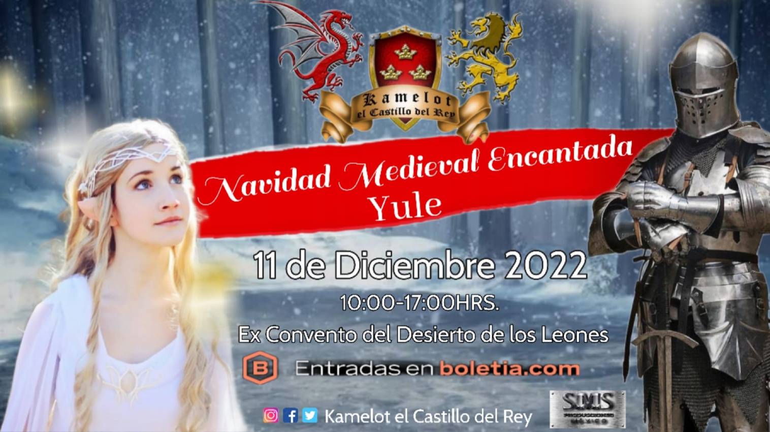 Yule: Navidad Medieval Encantada presentado por Kamelot, El Castillo del Rey